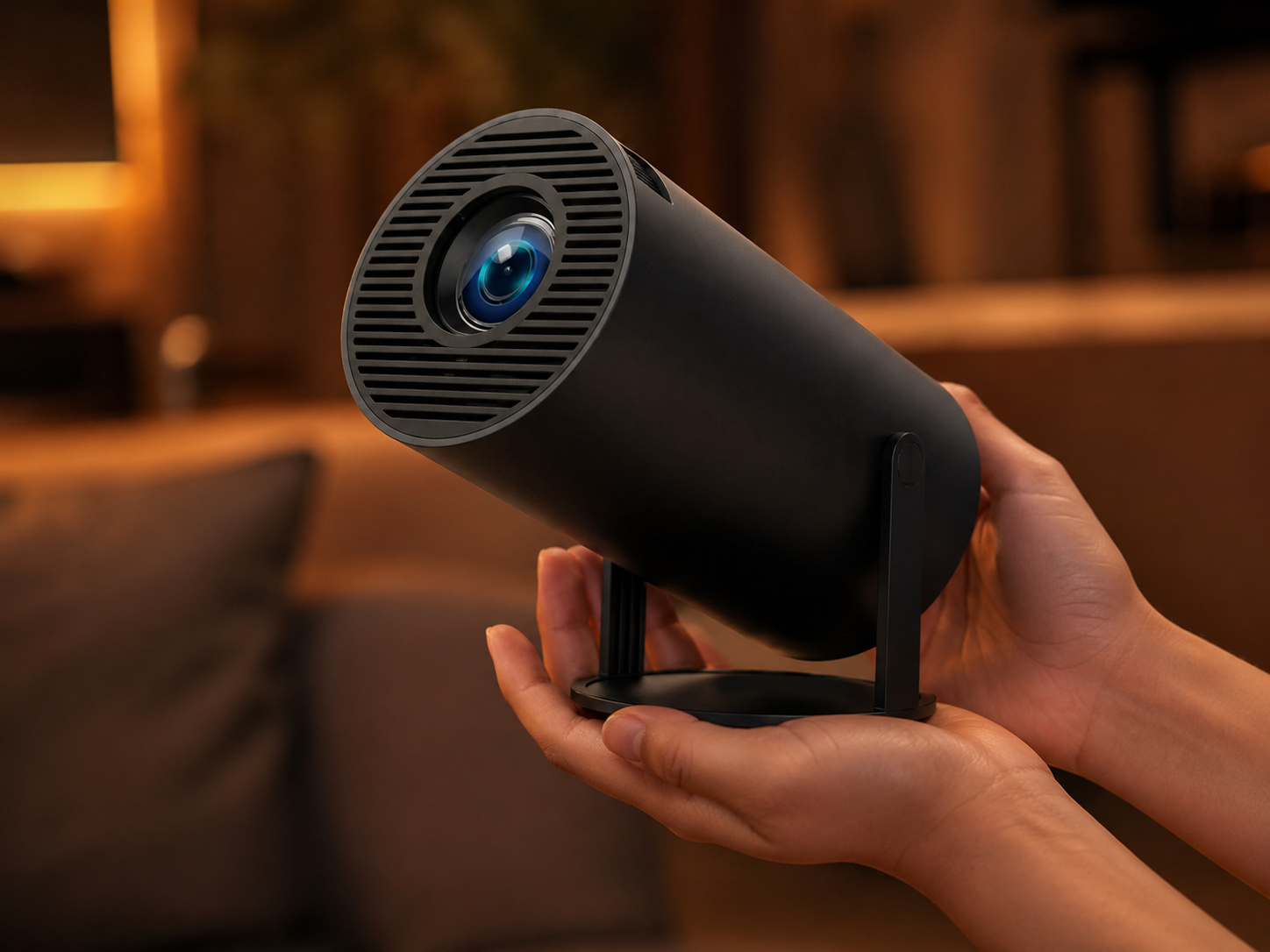 Проектор у руці